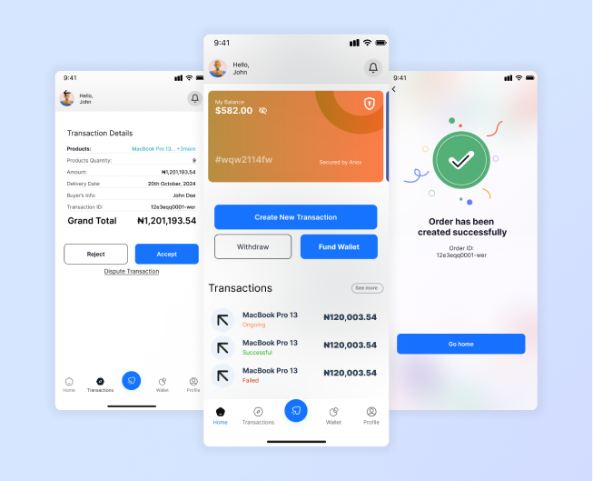 Transaction Success Details